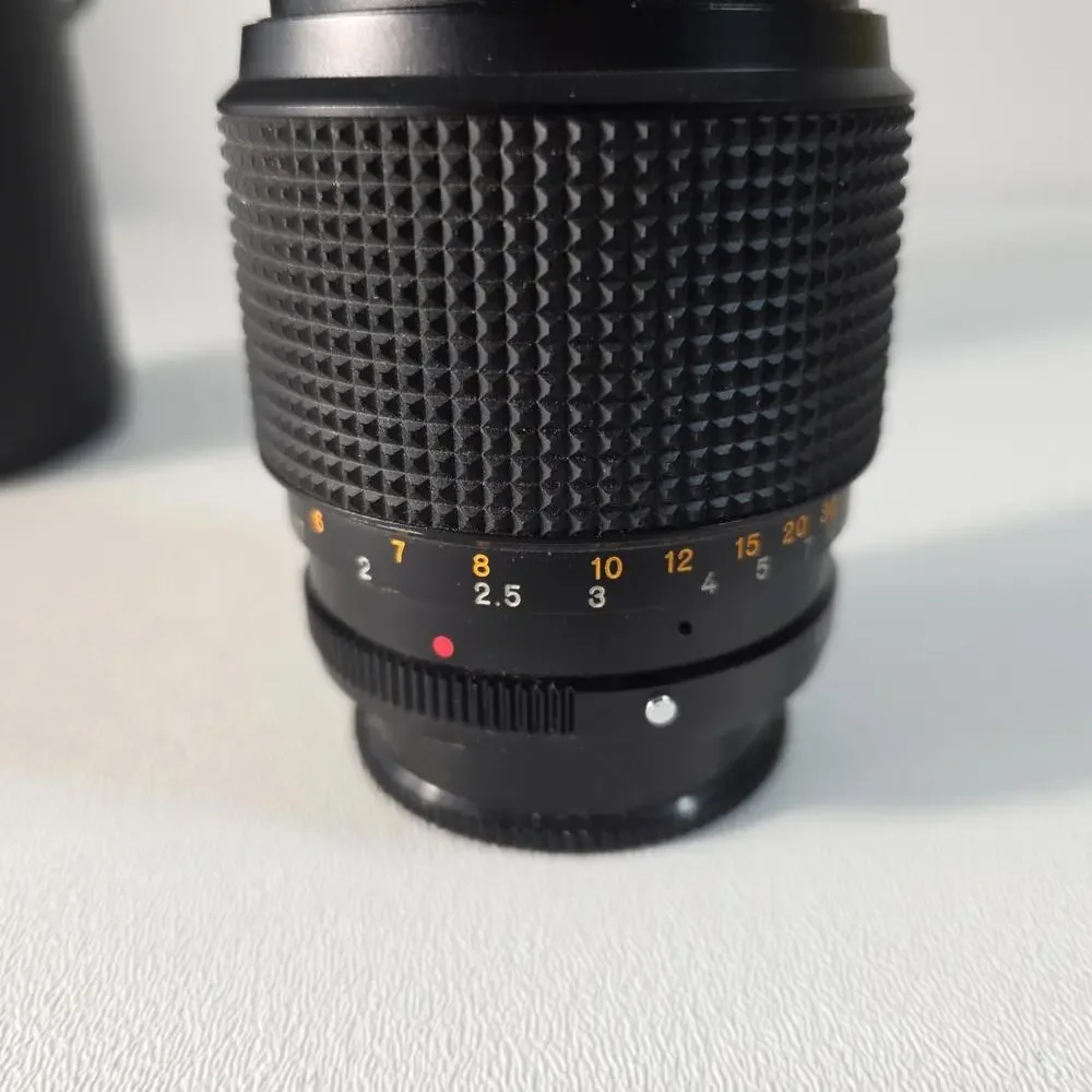 Konica Hexar AR 135mm F3.5 Camera Lens With Case